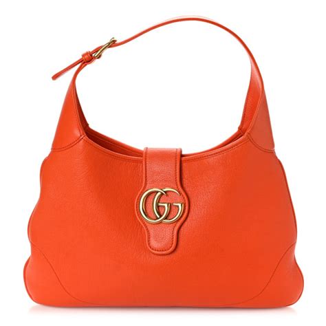 gucci aphrodite orange|GUCCI Goatskin Medium Aphrodite Shoulder Bag Deep Orange .